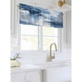 thumbnail image 3 of Valances for Windows Abstract Mottled Texture Rod Pocket Cafe Window Treatments Valance Curtains for Kitchen Bathroom Laundry Basement Windows 42"x12", 3 of 9