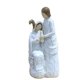 thumbnail image 1 of Estatuas de la Sagrada Familia Escultura abstracta de resina blanca, 1 of 2