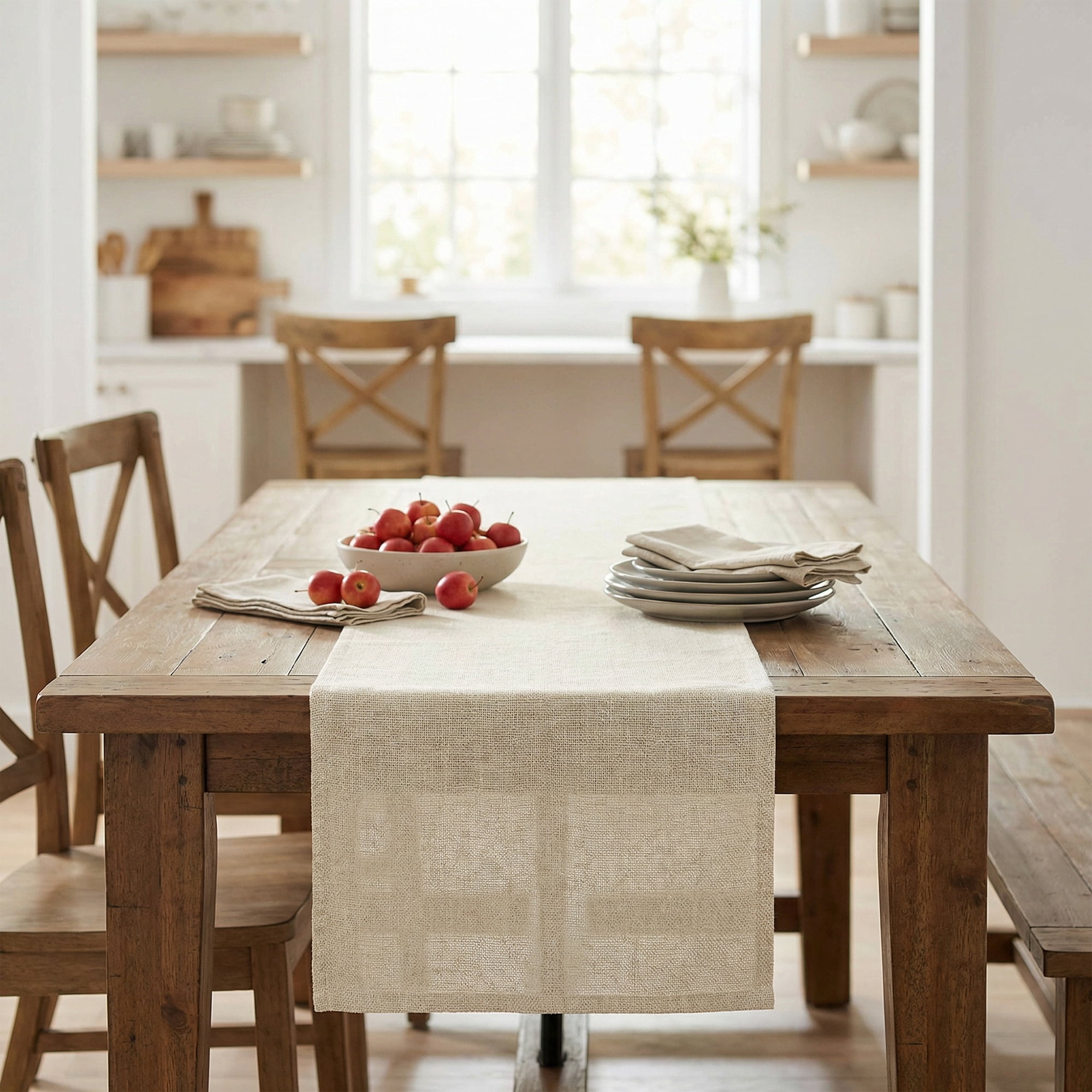 Unique Bargains Birthday Decorations Washable Kitchen Runner Beige 11.8x70.9in