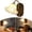 B, variant on Outdor Elegant Wall Sconce Walnut Finish Rubberwood Base & Ruffled Glass Shade E27 Decorative Wall Light Fixture For Living Room Bedroom Bedside Hallway