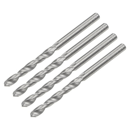 

Uxcell 2.6mm C2/K20 Tungsten Carbide Straight Shank Spiral Flutes Twist Drill Bit 4 Pack