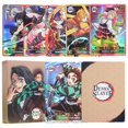 thumbnail image 2 of Tarjetas Flash Demon Slayer de Treingi 2024 Tarjeta Mugen Train SSP Tarjeta ultra rara Tarjeta de colección de personajes Tanjirou Kamado Nezuko, 2 of 5