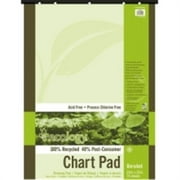 Pacon Ecololgy Unruled Recycled Chart Pads