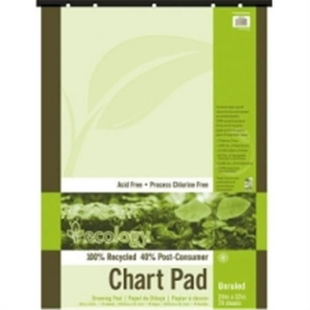 Pacon Ecololgy Unruled Recycled Chart Pads