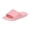 Pink, variant on Ulanda Kids Slides Sandals For Boys Girls EVA Non-Slip Cloud Slippers Soft Comfy Thick Sole for Bathroom Shower Summer Pool Beach Slides Slippers (Black, 13.5)