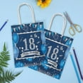 thumbnail image 7 of YAHAFEPY 20Pcs 18th Birthday Party Bags,Mitzvah Party Favor Bags,18th Birthday Party Decorations, With Handles Favor Bags Candy Gift Bags for Adults BoyGirls Birthday Party, 7 of 7
