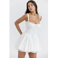 thumbnail image 4 of Women's Sexy Solid Color Lace Trimmed Satin Slip Dress & Camisole Set, Nightwear & Lounge Dress, 4 of 5