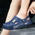thumbnail image 3 of Women Hole Shoes Summer Couple EVA Sandals Girl Beach Shoes Home Slippers Summer Wading Sneaker Men and Women Sandals Slippers, 3 of 6