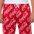 thumbnail image 4 of Coca-Cola Pajamas Men's All Over Print Coke Lounge Bottoms Pajama Pants, 4 of 6