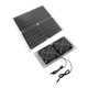 thumbnail image 5 of Kit de ventilador de panel solar ANGGREK ventilador solar portátil resistente a la intemperie a prueba de agua 18V 25W 3500 RPM para RV para exteriores, 5 of 8