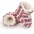 thumbnail image 4 of Baby Boy Girl Boots Newborn Shoes Winter Snow Bowknot Anti-Slip Soft Sole Warm Infant Toddler Prewalker Booties, 4 of 7
