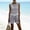 Gray#05, variant on 2 Piece Cotton Linen Short Sets for Women Summer Sleeveless Crewneck Tank Tops and Shorts Lounge Set Causal Striped Loose Breathable Vacation Beach Two Piece Outfits