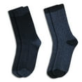 thumbnail image 2 of 4 Pairs Women's Heavyweight Outdoor Wool Blend Thermal Boot Socks (Navy), 2 of 2