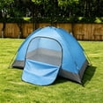 thumbnail image 4 of 2 Person Instant Pop Up Camping Tent, Easy Set Up, Green,Blue, 4 of 6