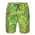 thumbnail image 3 of Balery St. Patrick's day Traje de Baño Estilo Hawaiano para Hombre, Shorts de Secado Rápido con Bolsillos-XX-Large, 3 of 6