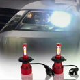 thumbnail image 5 of H4 Hb2 9003 2200W 330000Lm 4-Side Led Headlight Kit Hi/Lo Power Bulbs 6000K, 5 of 5
