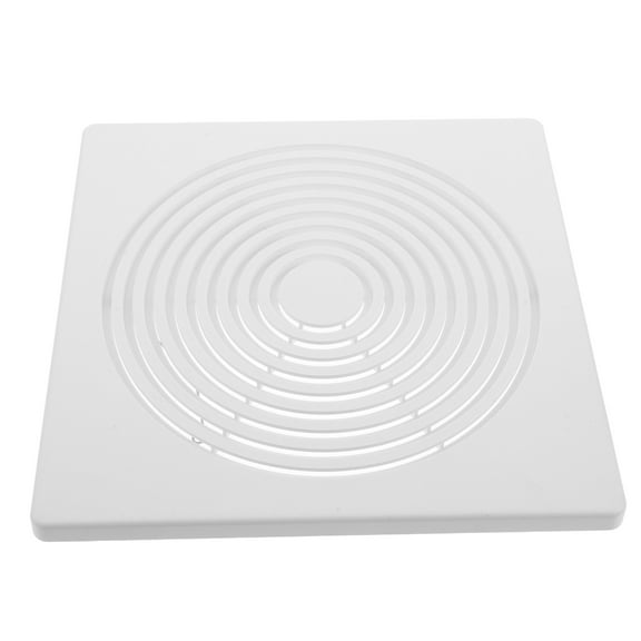 OUNONA Bathroom Exhaust Fan Cover ABS White Spring Closure Efficient Moisture Control