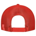 thumbnail image 4 of Men's New Era  Gray/Red Kansas City Chiefs Cork Split Panel 9FIFTY Trucker Snapback Hat, 4 of 5