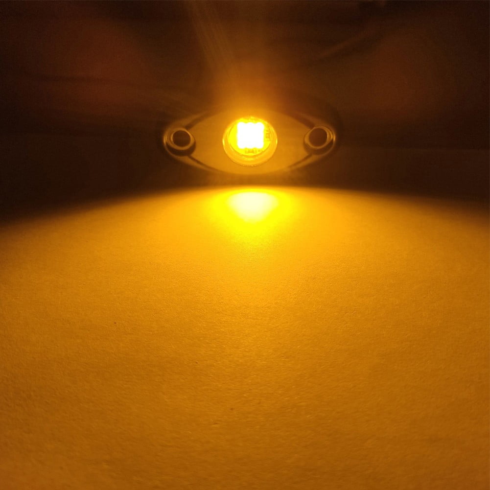 Ana Car LED Chassis Light Underbody LED Atmosphere Light Decorative Lamp Exterior Decoration Rock Light For Jeep Suv Offroad 12V