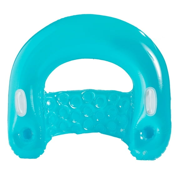 Inflatable Pool Float Chair Glitter Sit 'n Floats For Swimming Pool With Cup Holder Party Floaties For Adults