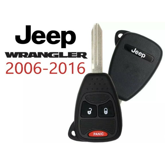 New Jeep Wrangler Remote Key 2006-2016 Oht692713aa Oht692715aa VLS