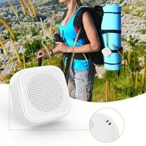Latrodar Small Bluetooth Speaker,Mini Portable Wireless Speaker,49-Foot Creative avel,Hiking,Car,Gift White Home Stuff