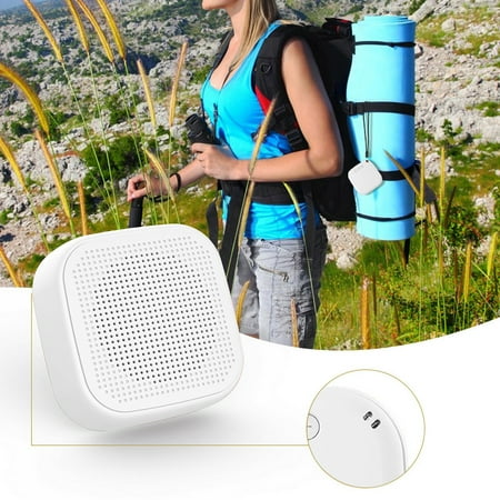 Mini Portable Bluetooth Speaker with 49ft Range ZzCityTK Compact Wireless Speaker Enhanced Sound Support TF Card Travel Hiking Car Outdoor Gift White