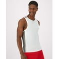 thumbnail image 3 of Hanes Moves Men's Air Mesh Tank Pearl/Cool Grey L, 3 of 11