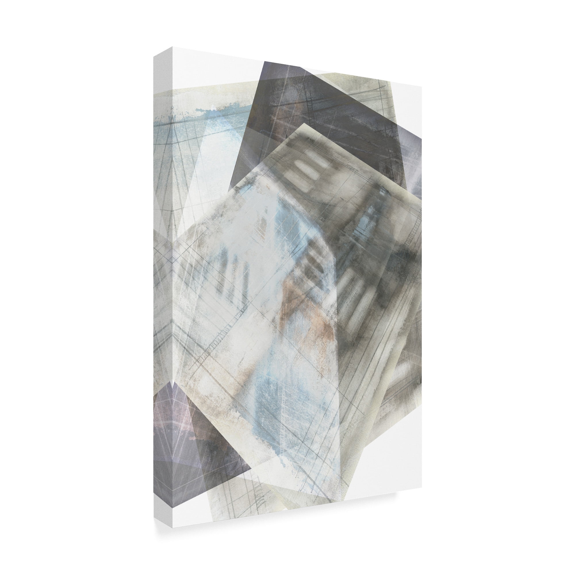 Trademark Fine Art 'Faceted Illusion III' Canvas Art by Jennifer Goldberger
