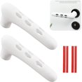 thumbnail image 1 of UFURMATE 2Pcs White Silicone Door Handle Covers, Anti-Static Safety Door Knob Protector for Flat Square Door Levers, 1 of 6