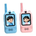 thumbnail image 3 of 2x Video Walkie Talkie Intercomunicador de Dibujos Animados Regalo de Mano Llamada de Video Intercomunicador para Niños para Juego, 3 of 10