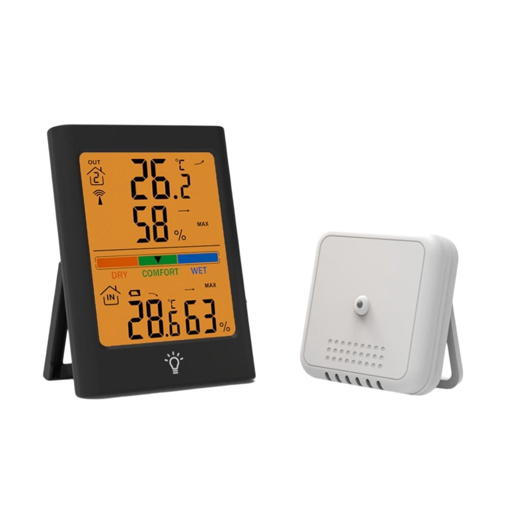 linyes Wireless Hygrometer Outdoor Thermometer Hygrometer Weather Station