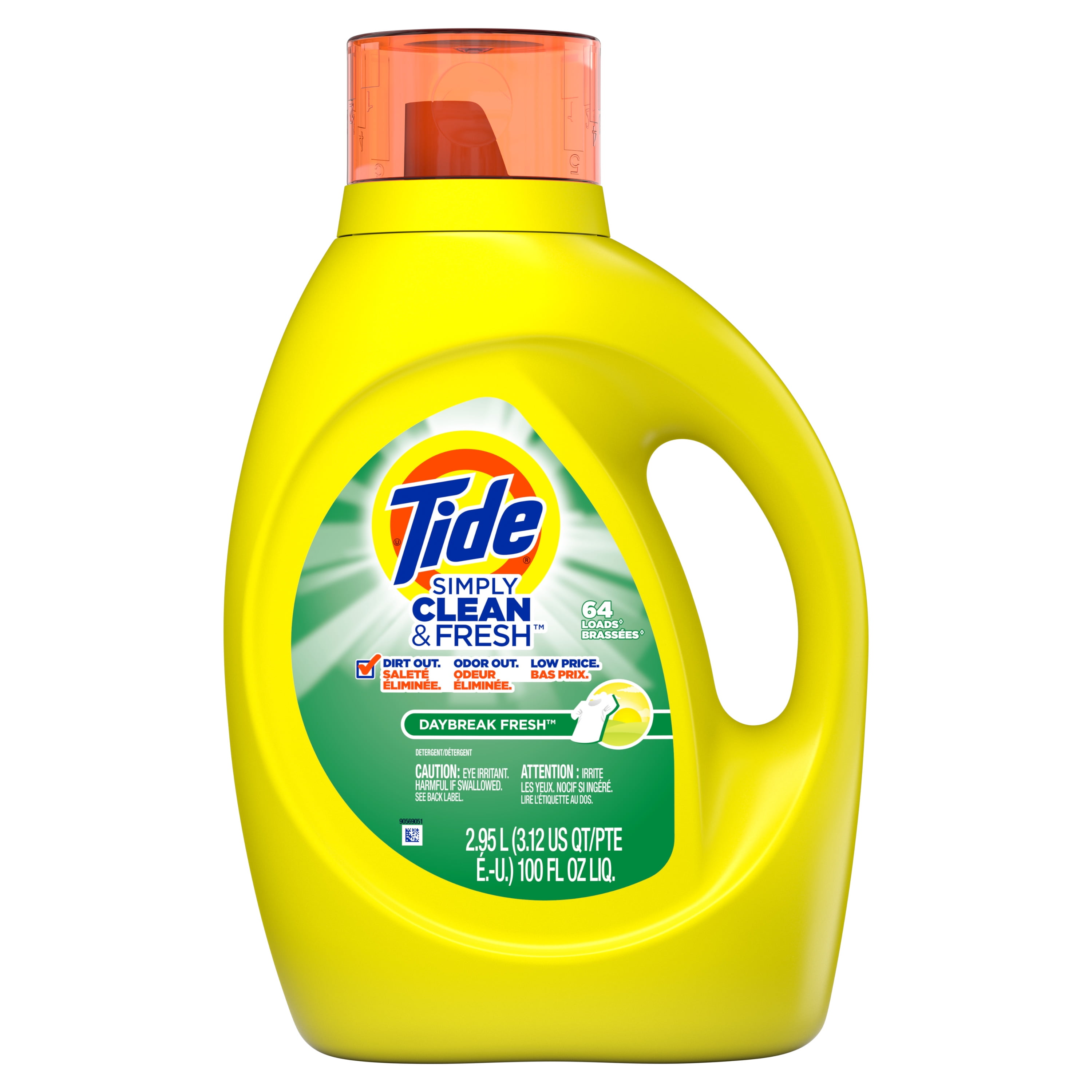 Tide Simply Clean Fresh HE Liquid Laundry Detergent Daybreak Fresh 
