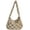 Khaki, variant on Fluffy Checkerboard Shoulder Bag for Women Plush Plaid Hobo Tote Bag Casual Lightweight Work Shopping Furry Purse