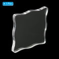 thumbnail image 3 of Unique Bargains 3' x 3' Acrylic Stamp Block Clear Stamping Block Decorative Mounting Blocks Head Shape, 3 of 7