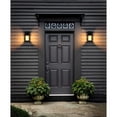 thumbnail image 2 of Elegant Lighting Peter 4" Outdoor Wall Sconce in Black, 2 of 8