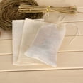thumbnail image 3 of 10Pc Cotton Muslin Drawstring Empty Filter Bags Teabags For Tea Separate Spice Herb Flavoring Cooking Kitchen Accessary 8*10Cm, 3 of 4