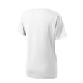 thumbnail image 6 of Sport-Tek Ladies PosiCharge RacerMesh V Neck Tee-2XL (White), 6 of 6