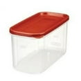 thumbnail image 2 of Rubbermaid 2168229 Racer Red 10 Cup Dry Food Plastic Storage Containers - Quantity of 6, 2 of 3
