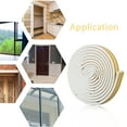 2/1pcs Indoor Weather Stripping, EEEkit Foam Insulation Tape Self