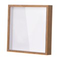thumbnail image 4 of relayinert Shadow Box Frame Adventure Archive Box Case Travel Black Display Loading Party Top Wood 20.3x20.3CM, 4 of 5