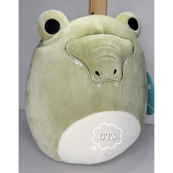Squishmallow 8" Arthur Alligator Soft Sage Crocodile Plush