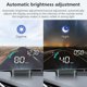 thumbnail image 5 of RPM MPH Detector Alarma de exceso de velocidad HUD digital GPS Velocímetro Coche GPS HUD, 5 of 9