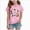 Pink, variant on 3-4 Years Kid's Short Sleeved Halloween Bow Print T Shirt For Boys And Girls Spooky Seaon Tops 1T 2T 3T 4T 5T 6T 7T 8T 9T Pink T-Shirt for Boy Girl