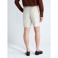 thumbnail image 3 of Free Assembly Men's Linen Blend Pleated Shorts, 7.75" Inseam Sizes 30-40, 3 of 6