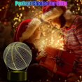 thumbnail image 3 of 3d Led Light Lamp Base, 4 Sets Acrylic Light Base With Remote Control & Touch Control, 16 Colors 4 Modes Led Display Base, Decorative Lights For Bedr, 3 of 5