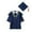 NY1, variant on Girls Boys Graduation Cap and Gown with Tassel Navy Cap and Gown for Tween Tween Ceremony Party Gift 10-12 Years