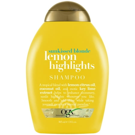 OGX Sunkissed Blonde Lemon Highlights Shampoo 13 fl. oz ...