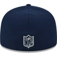 thumbnail image 4 of Men's New Era Navy Dallas Cowboys  Main Patch 59FIFTY Fitted Hat, 4 of 6