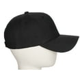 thumbnail image 2 of Classic Baseball Hat Custom A to Z Initial Team Letter, Black Cap White Blue Letter G, 2 of 5